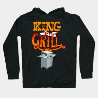 King Of The Grill Barbecue Themed Hoodie